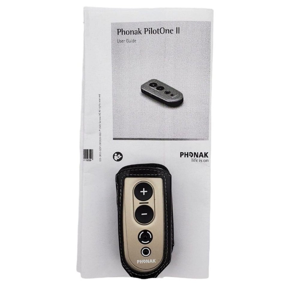 PHONAK PilotOne2 PilotOne II Remote Control USA Seller Free Shipping and Returns